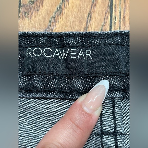 Rocawear Black Jeans with Red Accents - Picture 4 of 10